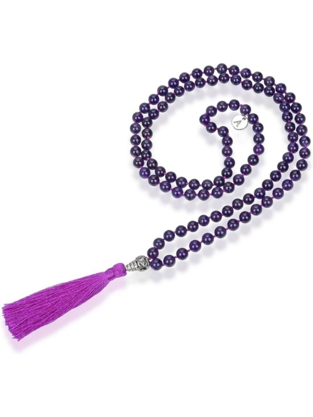 Premium 108 Mala Beads Necklace | Genuine Gemstone Beaded Spiritual Jewelry